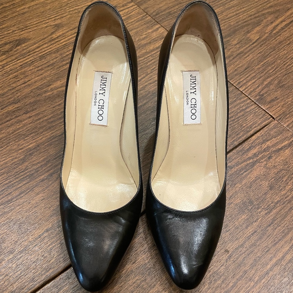 Jimmy Choo Black Pumps 38.5